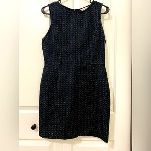 Navy Tweed London Bridges, Lost April Dress size M